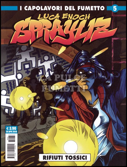 COSMO SERIE BLU # 67 - I CAPOLAVORI DEL FUMETTO 5 - SPRAYLIZ 5: RIFIUTI TOSSICI